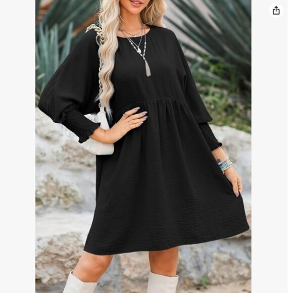 Elegant Black Women's Dress - NWOT - S - Picture 2 of 13